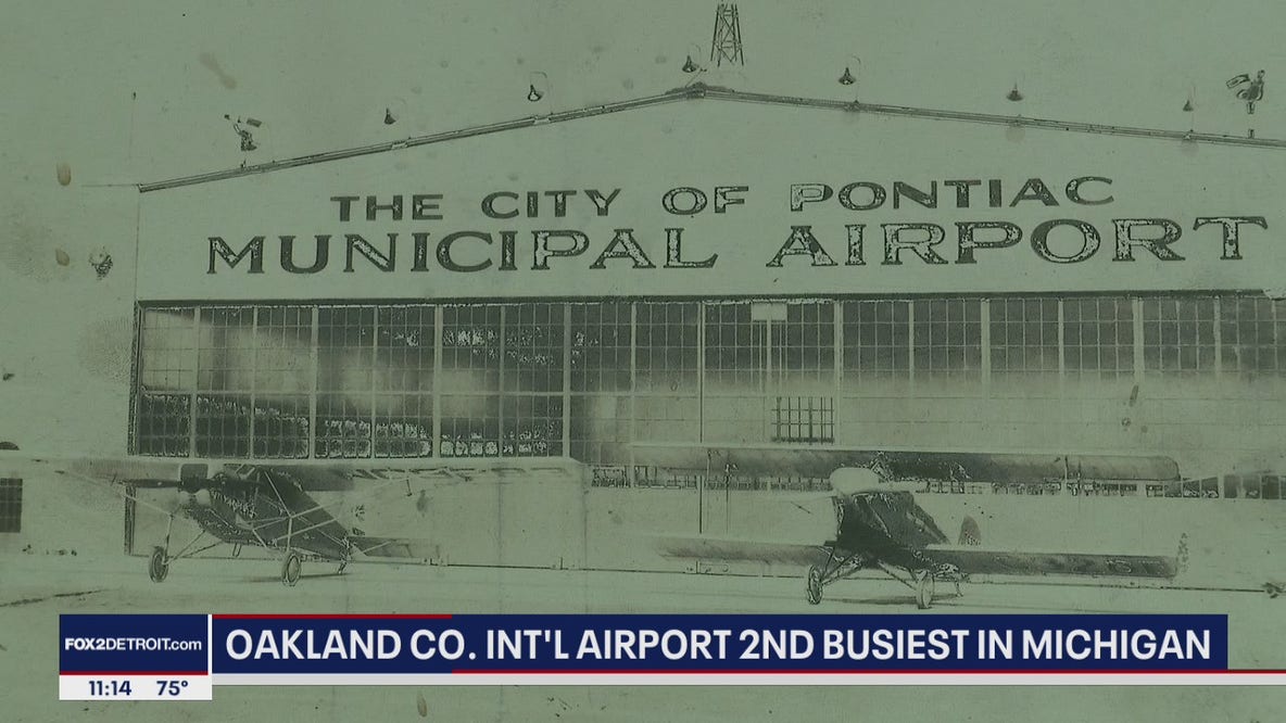Oakland County International Airport is second busiest in Michigan